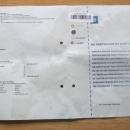 Primeri C.O.C dokumenta za vozilo